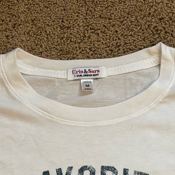 Erin & Sara X Sub_Urban Riot “Favorite Daughter” T-Shirt | Size Medium - Picture 7 of 7